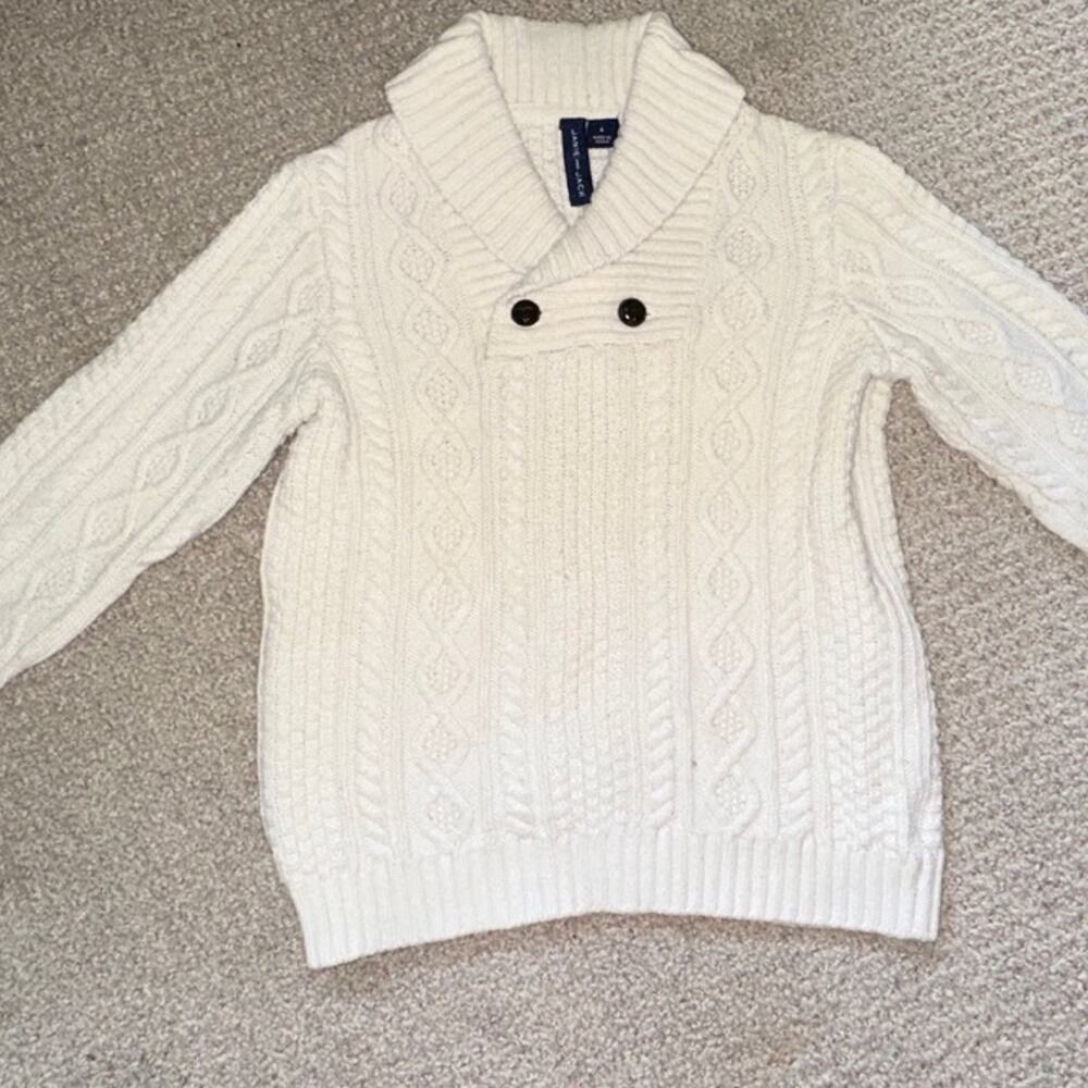 Janie and Jack Shawl Collar Sweater